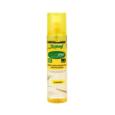 Herbal Strategi Naturespray Herbal Room Disinfectant And Freshener Spray Lemon