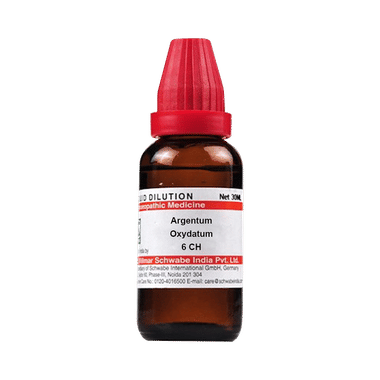 Dr Willmar Schwabe India Argentum Oxydatum Dilution 6 CH