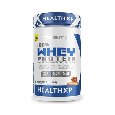 HealthXP 100% Whey Protein Cookie Crumble