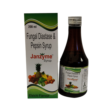 Janzyme Syrup Elaichi