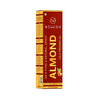 Newish 100% Pure & Natural Sweet Almond Cold Pressed Oil
