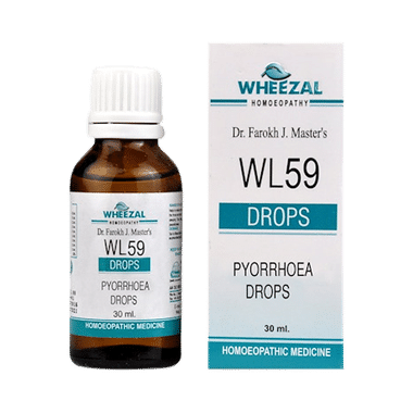 Wheezal WL59 Pyorrhoea Drop