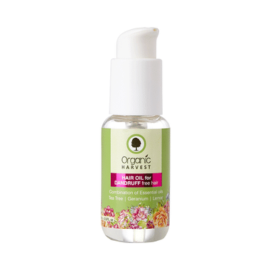 Organic Harvest Hair Oil For Dandruff Free Hair