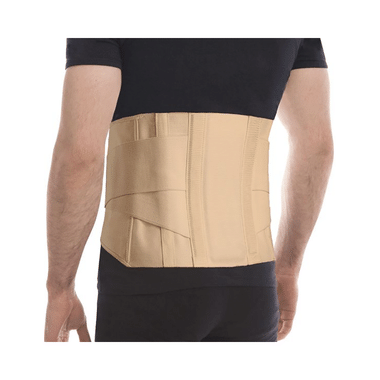 Lyra Healthcare Lumbar Back Support Belt XL Beige