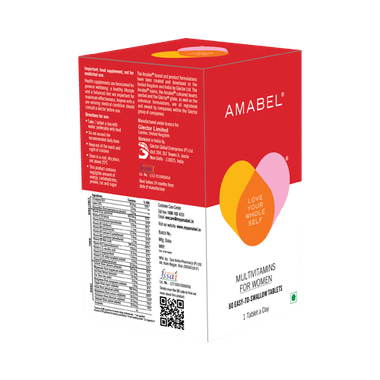 Amabel Multivitamins & Minerals For Women Tablet