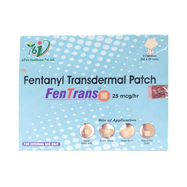 Fentrans 25mcg Transdermal Patch