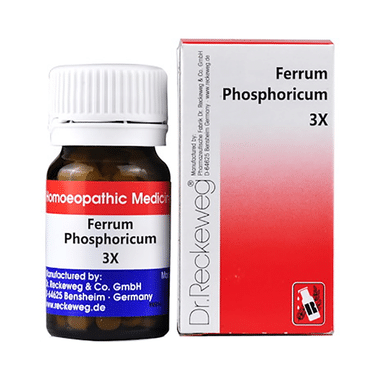 Dr. Reckeweg Ferrum Phosphoricum Biochemic Tablet 3X