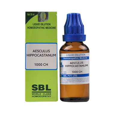 SBL Aesculus Hippocastanum Dilution 1000 CH
