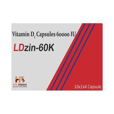 Ldzin 60K Soft Gelatin Capsule