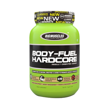 Big  Muscles Body-Fuel Hardcore Cookies & Cream Powder