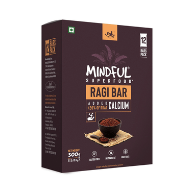 Eat Anytime Mindful Superfood Bar (25gm Each) Ragi