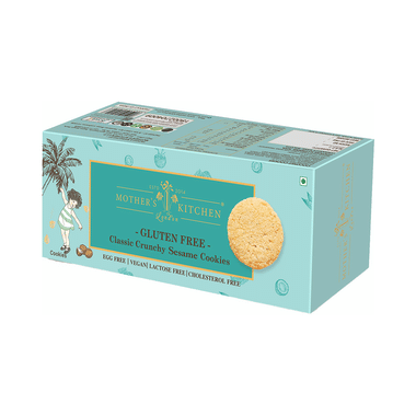 Mother's Kitchen Gluten Free Classic Crunchy Cookie Sesame Pack Of 6
