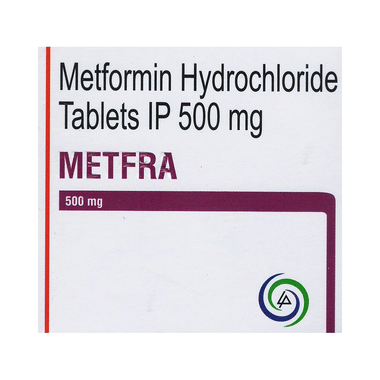 Metfra 500mg Tablet
