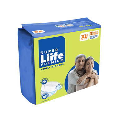 Super Liife Premium Adult Diaper (10 Each) XL