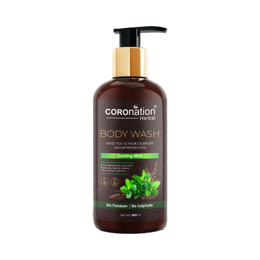 Coronation Herbal Cooling Mint Body Wash (300ml Each)