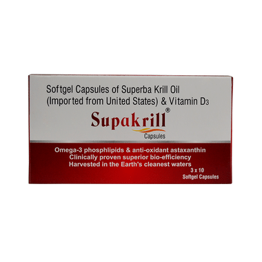 Supakrill Soft Gelatin Capsule