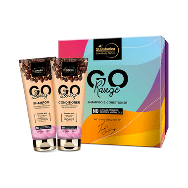 St.Botanica Long Go Range Shampoo & Conditioner (200ml Each)