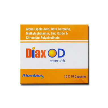 Diax OD Soft Gelatin Capsule