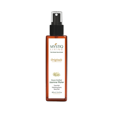 Mystiq Living Jasmine Water Face Mist | Steam Distilled