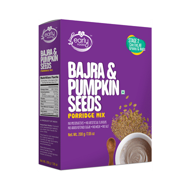 Early Foods Bajra & Pumpkin Seeds Porridge Mix Stage 2