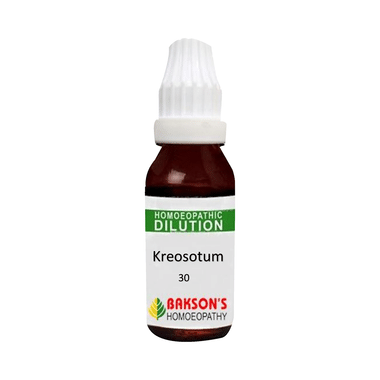 Bakson's Homeopathy Kreosotum Dilution 30 CH