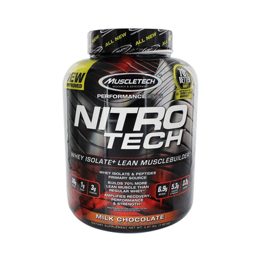 Muscletech Performance Series Nitro Tech Whey Isolate Milk Chocolate