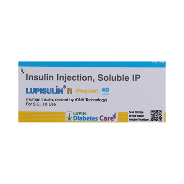 Lupisulin R 40IU/ml Solution for Injection