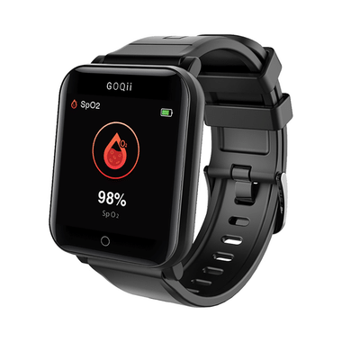 GOQii Smart Vital Fitness SpO2 Tracker with 3 Months Personal Coaching Subscription