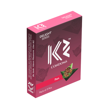 K2 Delight Series Condom With Dotted Rings Pan