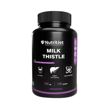 NutritJet Milk Thistle 150mg Capsule