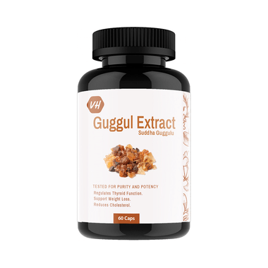 Vitaminhaat Guggul Extract Suddha Guggulu Capsule