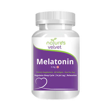 Nature's Velvet Melatonin 3mg Capsule