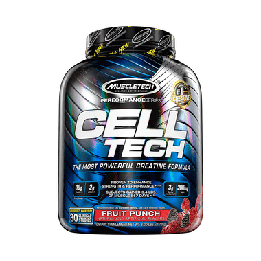 Muscletech Performance Series Cell Tech Creatine Formula Fruit Punch