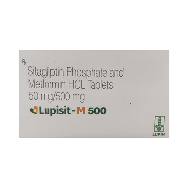 Lupisit M 50mg/500mg Tablet