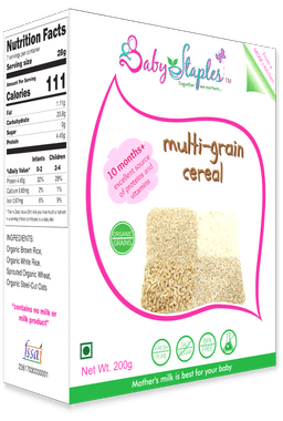 Baby Staples Organic Multi-Grain Cereal