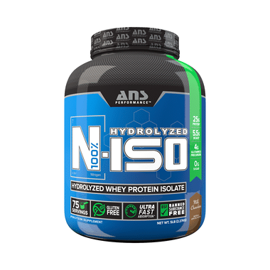 ANS Performance Milk Chocolate N-Iso Hydrolyzed Whey Protein Isolate