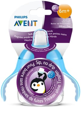 Philips Avent Premium Soft Spout Cup Blue