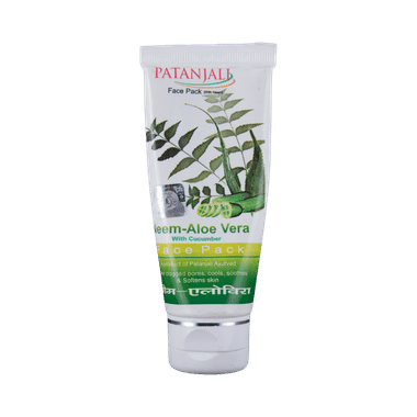 Patanjali Ayurveda Neem-Aloevera With Cucumber Face Pack