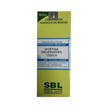 SBL Wyethia Helenioides Dilution 1000 CH