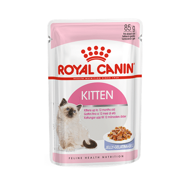 Royal Canin Wet Cat Food (12x85gm) Kitten Jelly