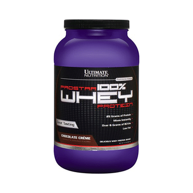 Ultimate Nutrition Prostar 100% Whey Protein For Muscle Recovery | Flavour Chocolate Creme Powder