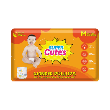 Super Cute's Wonder Pullups Diaper Medium
