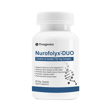 Trexgenics Nurofolyx-Duo Choline & Inositol Veg Capsule