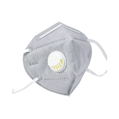 1Mile Grey N95 5 Layer Mask with Respirator