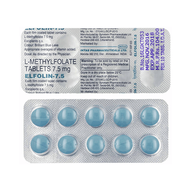 Elfolin 7.5mg Tablet