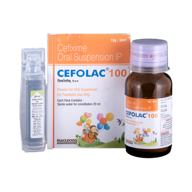 Cefolac 100 Oral Suspension