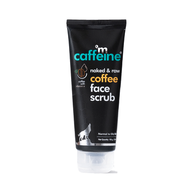 MCaffeine Milky Brew Face Scrub Remove Blackheads, Helps In Skin Brightening & D Tan