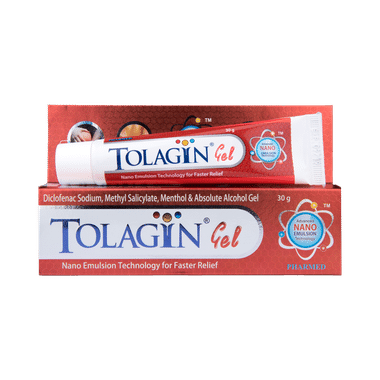 Tolagin Gel | Nano Emulsion Technology For Faster Pain Relief