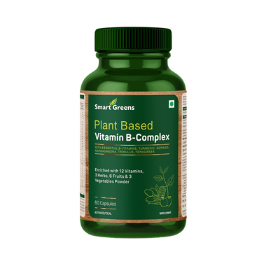 Smart Greens Plant Based Vitamin B-Complex Capsule