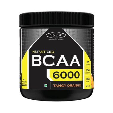 Sinew Nutrition Instantized BCAA 2:1:1 Powder Tangy Orange